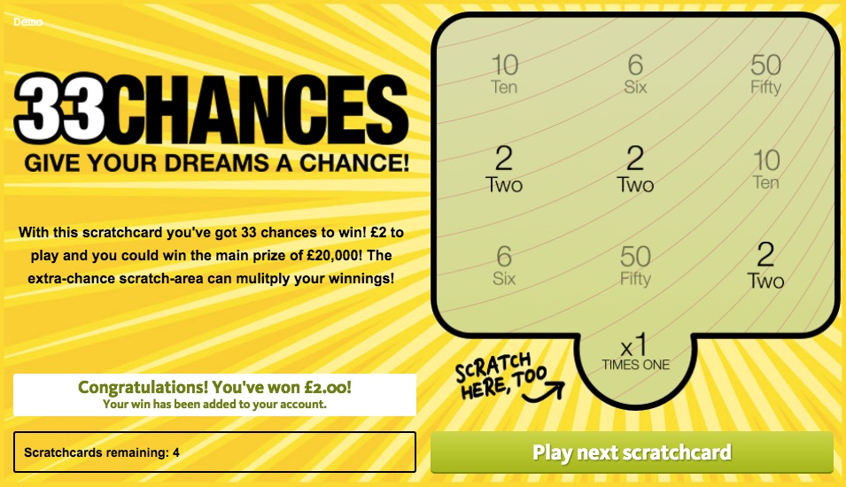 lotto remaining scratch cards